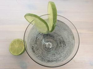 Lime spritzer