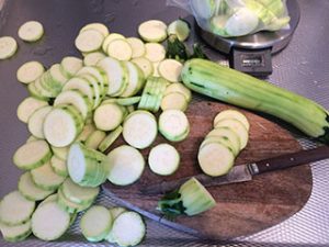 Zucchini choklad smoothie till frukost?