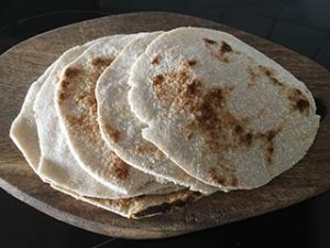 Tortillas – kokos